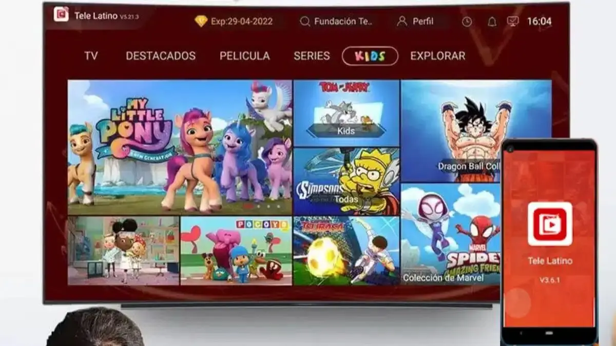 Portada de Tele Latino para descargas